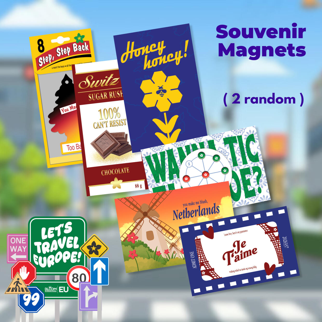 Souviner Magnets